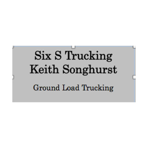 Six S Trucking Logo
