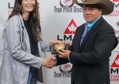 Casey Lawes, 2nd Runner Up, 2023 Canadian Livestock Auctioneering Championship