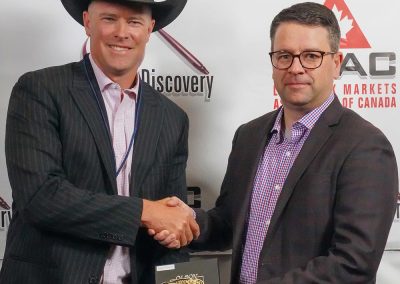 Tyler Rosehill, Reserve Champion, 2023 Canadian Livestock Auctioneering Championship