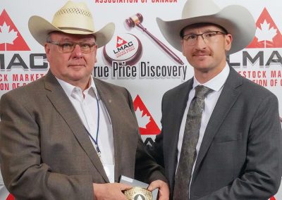 Tyler Slawinski, 1st Runner Up, 2023 Canadian Livestock Auctioneering Championship