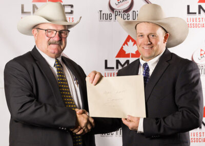 Casey Lawes, 2025 Canadian Livestock Auctioneering Champion