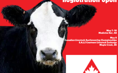 Registration is open for the LMAC Annual Meeting & Convention and Canadian Livestock Auctioneering Championships